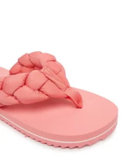 Tommy Jeans Japonki Braided Thong Beach Sandal EN0EN02877 Różowy