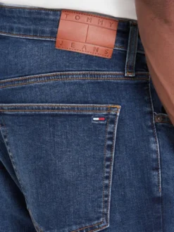 Tommy Jeans Jeansy Austin DM0DM23913 Granatowy Slim Fit