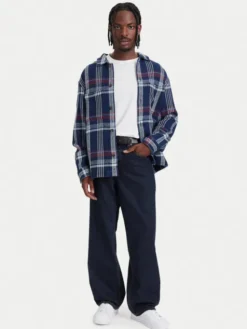 Tommy Jeans Jeansy Jaimie DM0DM23307 Granatowy Loose Fit