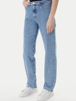 Tommy Jeans Jeansy Kira DW0DW22426 Niebieski Straight Fit