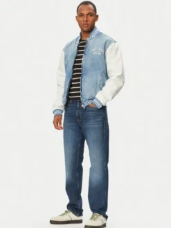 Tommy Jeans Jeansy Ryan Faded DM0DM22971 Niebieski Slim Fit