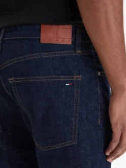 Tommy Jeans Jeansy Scanton DM0DM23063 Granatowy Slim Fit