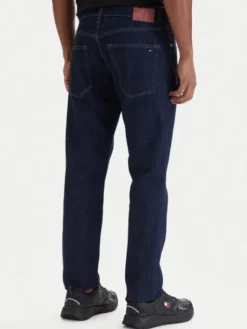 Tommy Jeans Jeansy Scanton DM0DM23063 Granatowy Slim Fit