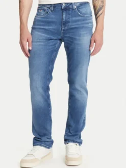 Tommy Jeans Jeansy Scanton DM0DM21903 Niebieski Slim Fit