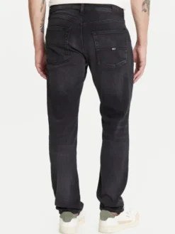 Tommy Jeans Jeansy Scanton DM0DM21888 Czarny Slim Fit