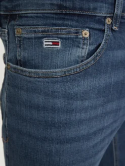 Tommy Jeans Jeansy Scanton DM0DM21052 Granatowy Slim Fit
