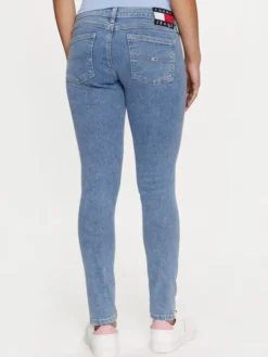 Tommy Jeans Jeansy Sophie DW0DW18237 Niebieski Skinny Fit