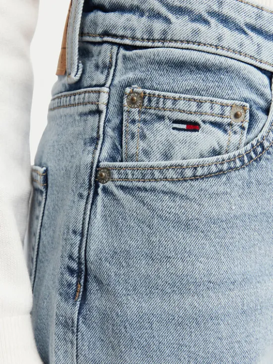 Tommy Jeans Jeansy Sophie DW0DW23582 Niebieski jasny Straight Fit