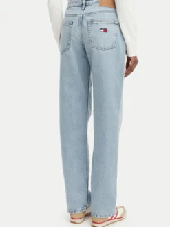Tommy Jeans Jeansy Sophie DW0DW23582 Niebieski jasny Straight Fit