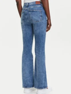 Tommy Jeans Jeansy Sylvia DW0DW20654 Niebieski Flare Fit