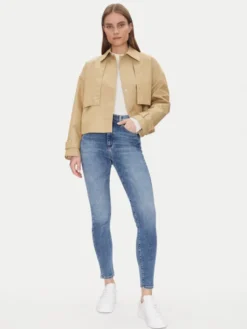 Tommy Jeans Jeansy Sylvia Hgh Skn Bi0234 Co DW0DW20655 Niebieski Slim Fit