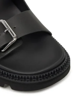 Tommy Jeans Klapki Double Strap Sandal EN0EN02753 Czarny