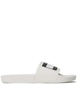 Tommy Jeans Klapki Pool Ess EM0EM01191 Biały