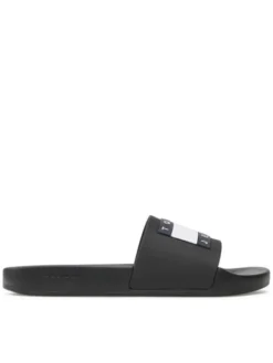 Tommy Jeans Klapki Pool Slide Ess EM0EM01191 Czarny