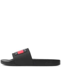 Tommy Jeans Klapki Pool Slide Ess EM0EM01191 Czarny