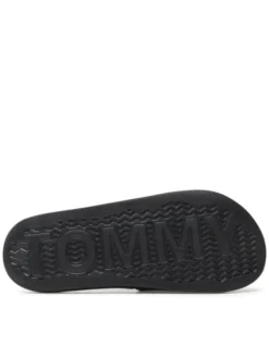Tommy Jeans Klapki Pool Slide Ess EM0EM01191 Czarny