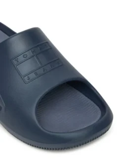 Tommy Jeans Klapki Sporty Pool Slide EM0EM01582 Granatowy