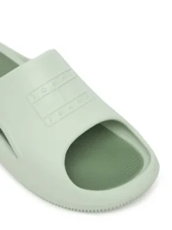 Tommy Jeans Klapki Sporty Pool Slide EM0EM01582 Zielony