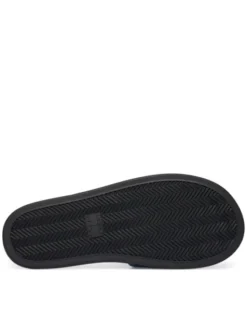 Tommy Jeans Klapki Tjw Padded Denim Casual Slide EN0EN03020 Niebieski