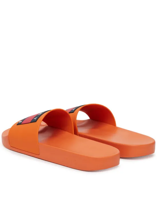 Tommy Jeans Klapki Tommy Jeans Pool Slide Ess EM0EM01191 Pomarańczowy