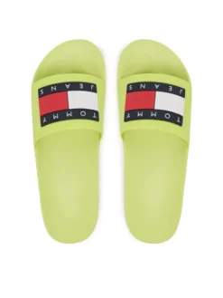 Tommy Jeans Klapki Tommy Jeans Pool Slide Ess EM0EM01191 Żółty