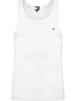 Tommy Jeans Komplet tank topów DM0DM20769 Biały Slim Fit