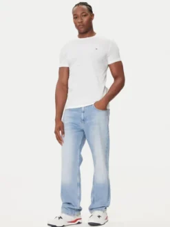 Tommy Jeans Komplet t-shirtów DM0DM20687 Kolorowy Slim Fit