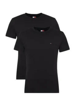 Tommy Jeans Komplet t-shirtów DM0DM20687 Czarny Slim Fit