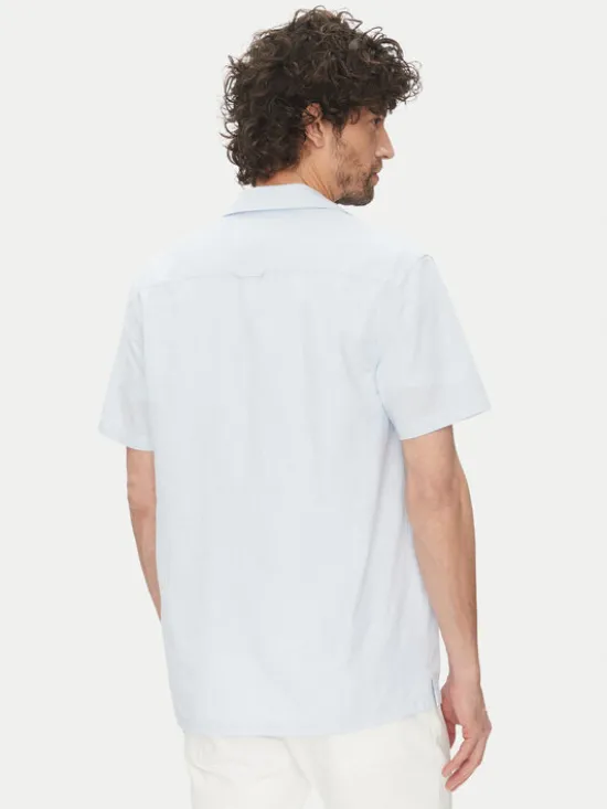 Tommy Jeans Koszula DM0DM20895 Błękitny Regular Fit