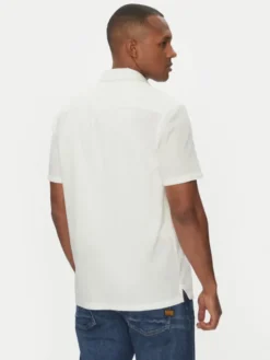 Tommy Jeans Koszula DM0DM20895 Écru Regular Fit