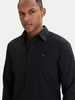 Tommy Jeans Koszula DM0DM22026 Czarny Regular Fit