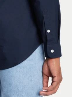Tommy Jeans Koszula DM0DM22026 Granatowy Regular Fit
