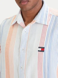 Tommy Jeans Koszula DM0DM22789 Kolorowy Relaxed Fit