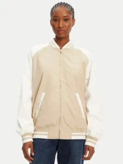 Tommy Jeans Kurtka bomber Souvenir DW0DW21432 Beżowy