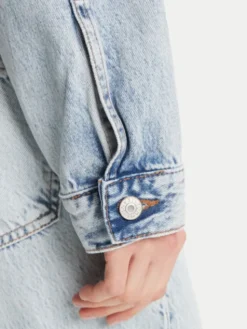 Tommy Jeans Kurtka jeansowa DW0DW21063 Niebieski Relaxed Fit
