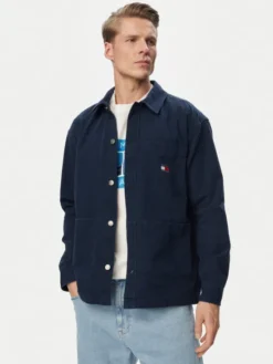 Tommy Jeans Kurtka jeansowa DM0DM20236 Granatowy Regular Fit