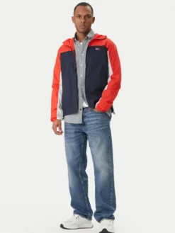 Tommy Jeans Kurtka przejściowa DM0DM23112 Granatowy Regular Fit