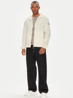 Tommy Jeans Kurtka przejściowa DM0DM21669 Beżowy Regular Fit