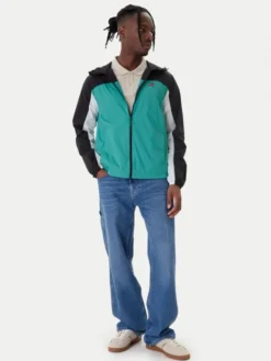 Tommy Jeans Kurtka przejściowa DM0DM23112 Zielony Regular Fit