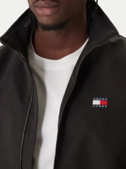 Tommy Jeans Kurtka przejściowa Essential DM0DM22720 Czarny Regular Fit