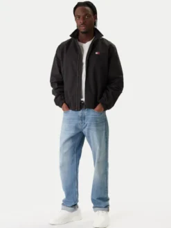 Tommy Jeans Kurtka przejściowa Essential DM0DM22720 Czarny Regular Fit
