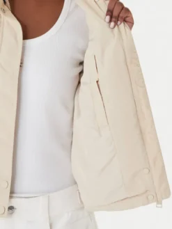 Tommy Jeans Kurtka przejściowa Essential DW0DW20439 Beżowy Regular Fit