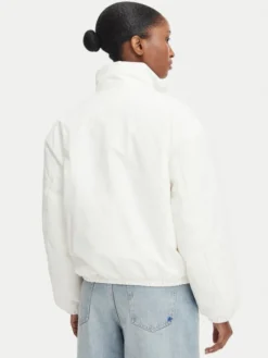 Tommy Jeans Kurtka przejściowa DW0DW22908 Biały Regular Fit