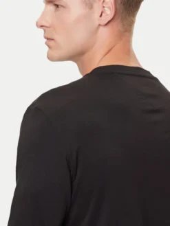 Tommy Jeans Longsleeve Chest Linear DM0DM21594 Czarny Regular Fit