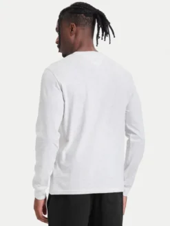 Tommy Jeans Longsleeve DM0DM23546 Szary jasny Slim Fit