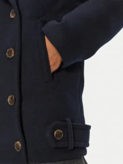 Tommy Jeans Płaszcz przejściowy DW0DW19752 Granatowy Regular Fit