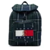 Tommy Jeans Plecak Tjm Archive Check Backpack AM0AM14816 Zielony