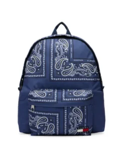 Tommy Jeans Plecak Tjm Ess Daily Bandana Backpack AM0AM14473 Niebieski