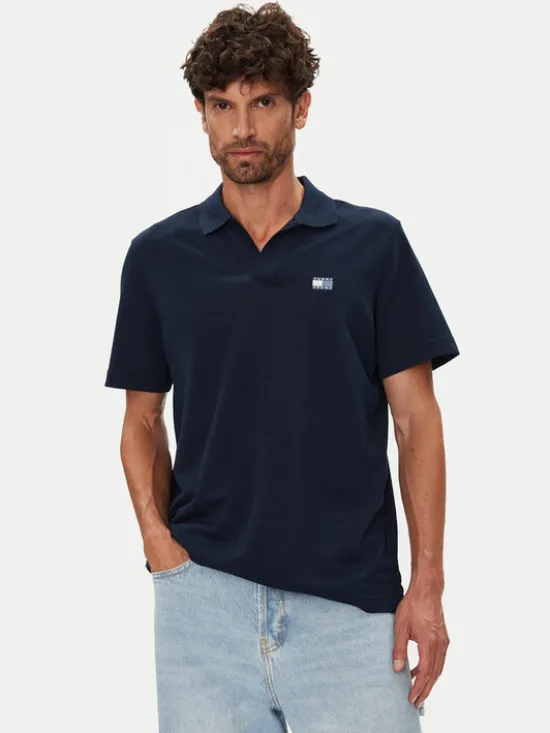 Tommy Jeans Polo Skipper DM0DM21657 Granatowy Regular Fit