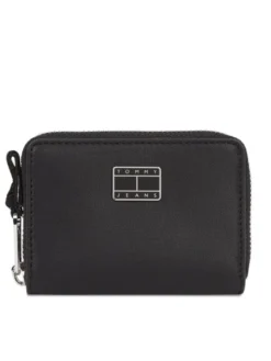 Tommy Jeans Portfel Tjw City-Wide Small Za AW0AW15940 Czarny